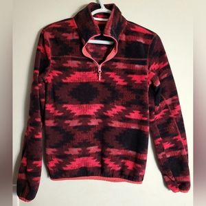 2 Aeropostale Quarter Zip Pullover Sweathshirts Bundle